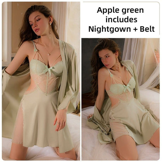 Apfelgrüner Pyjama - KIZZK For Women