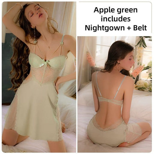 Apfelgrüner Pyjama - KIZZK For Women